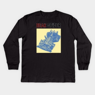 Beak Spider Kids Long Sleeve T-Shirt